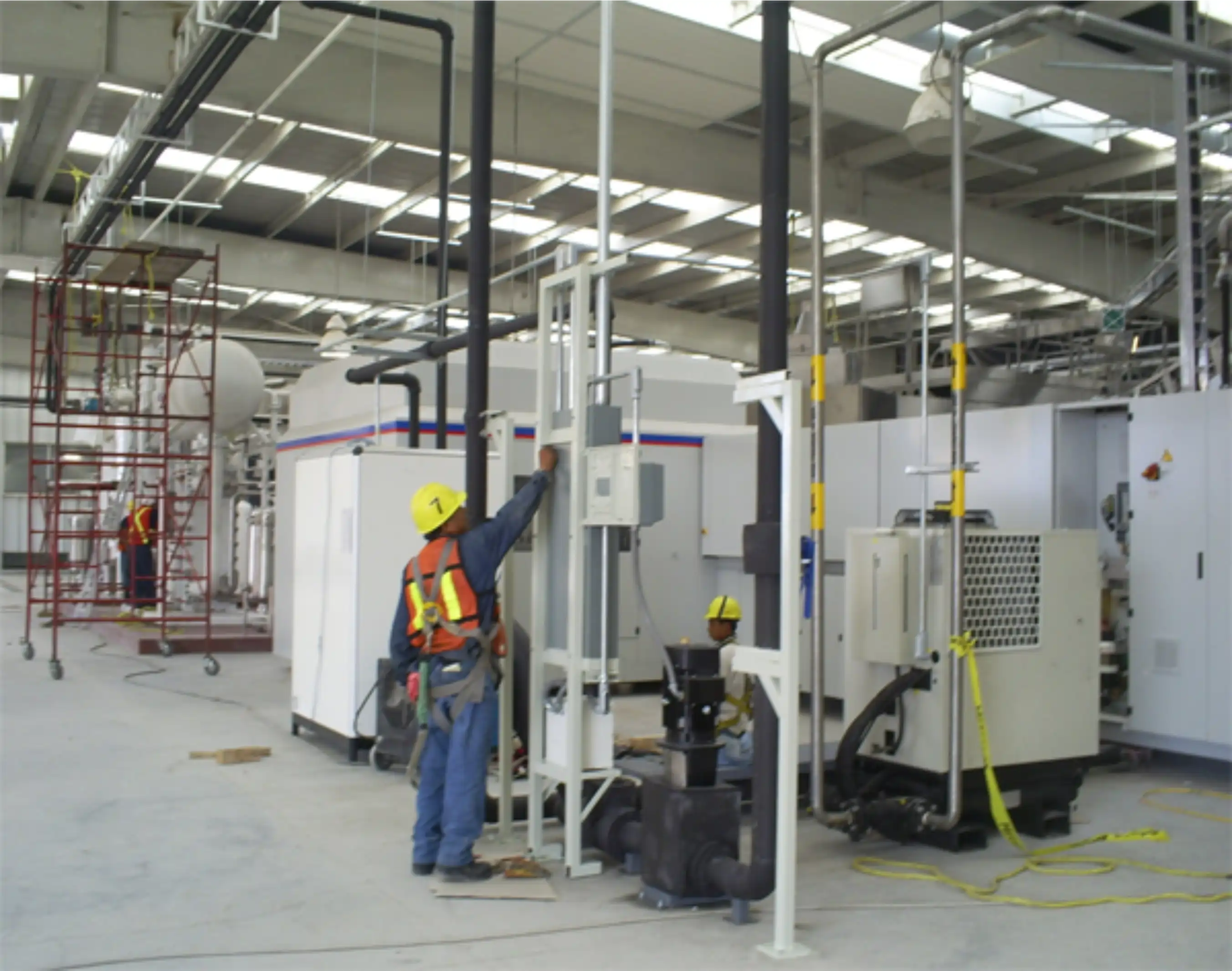 Construcción del Cuarto de distribución Eléctrica de Planta Procesadora de alimentos