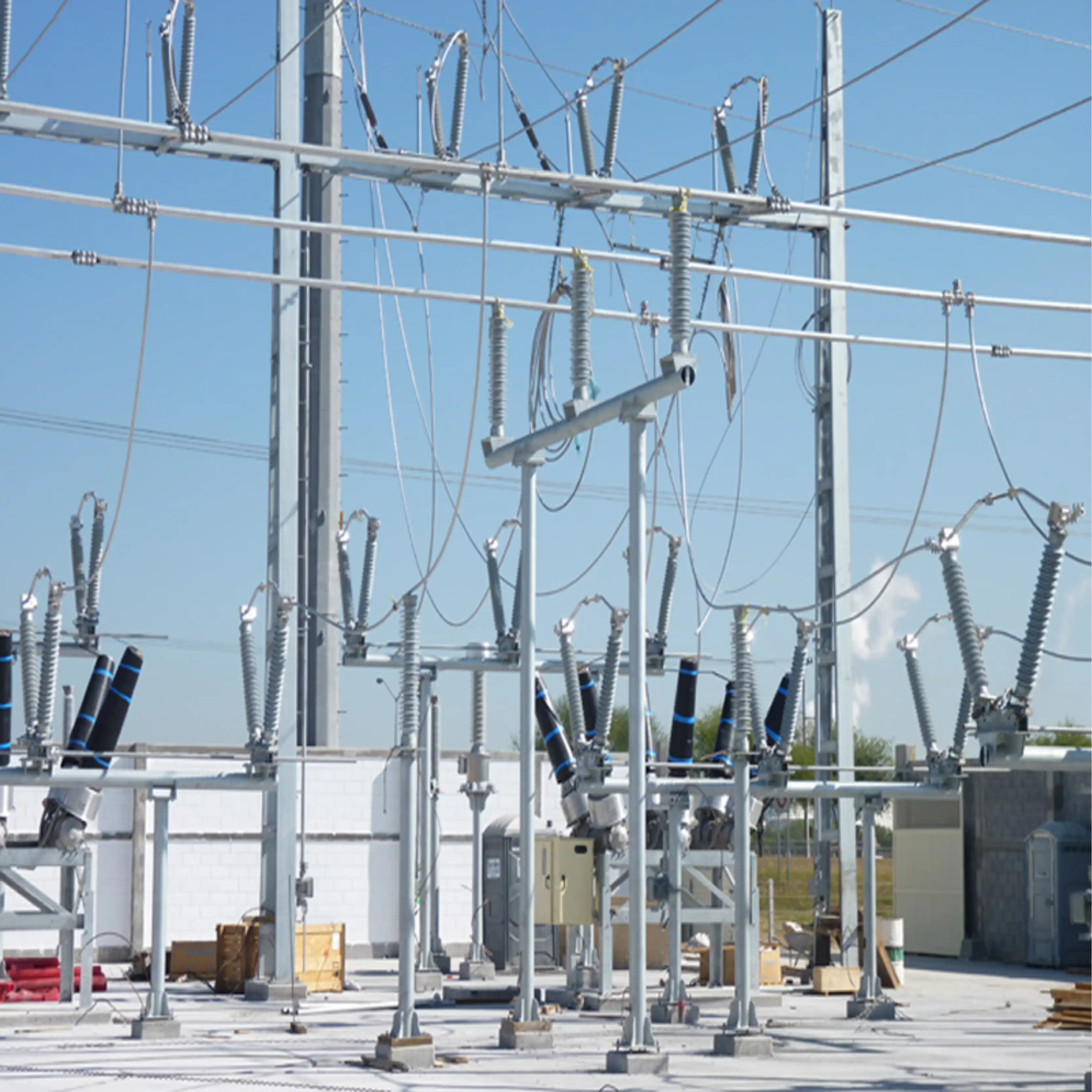 Subestación eléctrica industrial